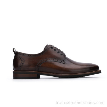 Dernières chaussures en cuir pour hommes